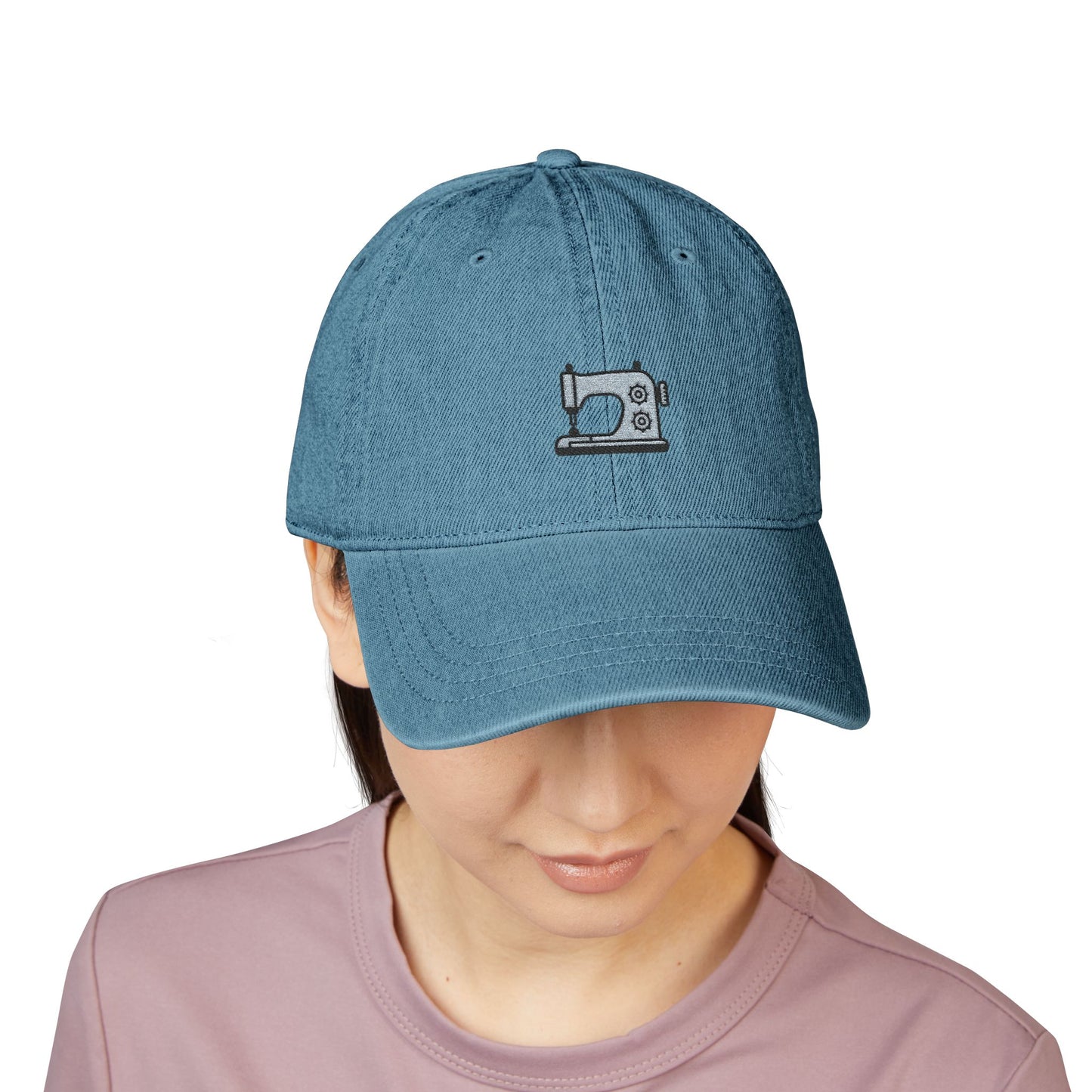 Let's Sew! | Sewing Machine Denim Dad Cap