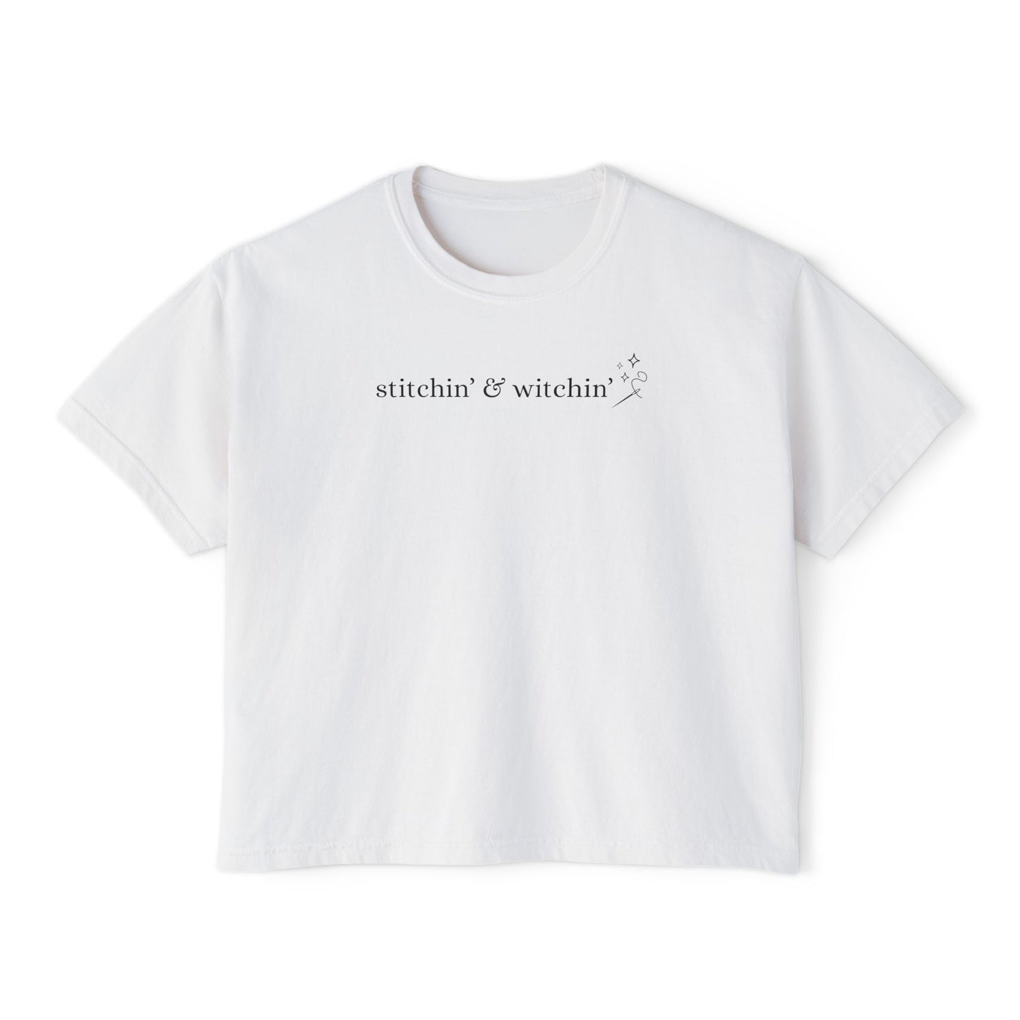 Stitchin' & Witchin' Comfort Colors Shirt