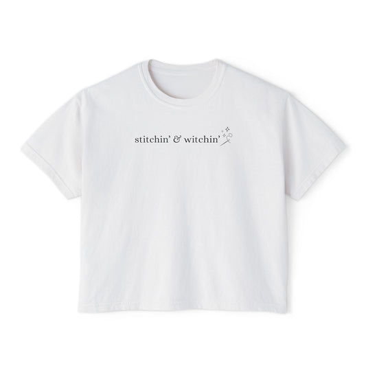 Stitchin' & Witchin' Comfort Colors Shirt