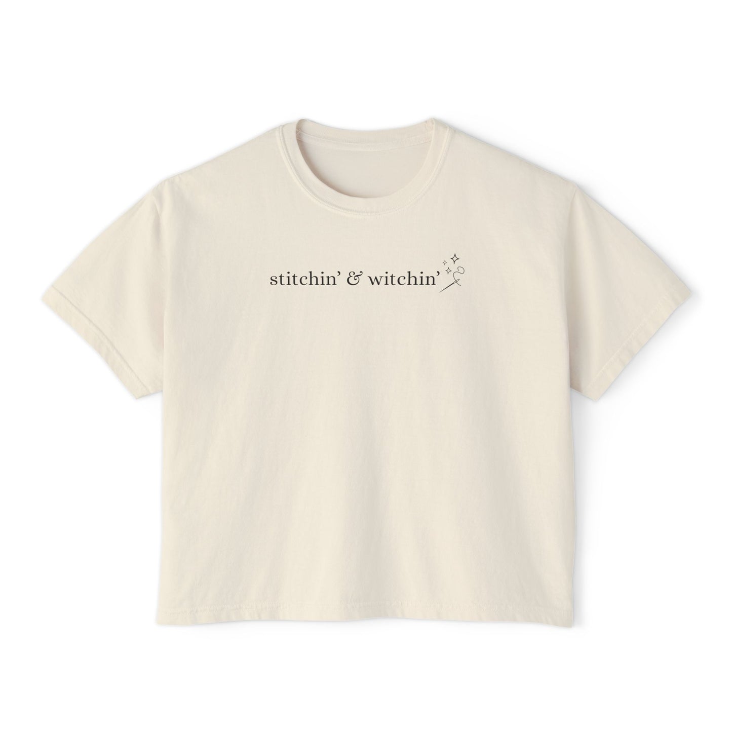 Stitchin' & Witchin' Comfort Colors Shirt
