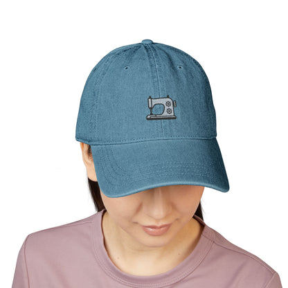 Let's Sew! | Sewing Machine Denim Dad Cap