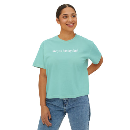 Are You Having Fun? Comfort Colors Shirt