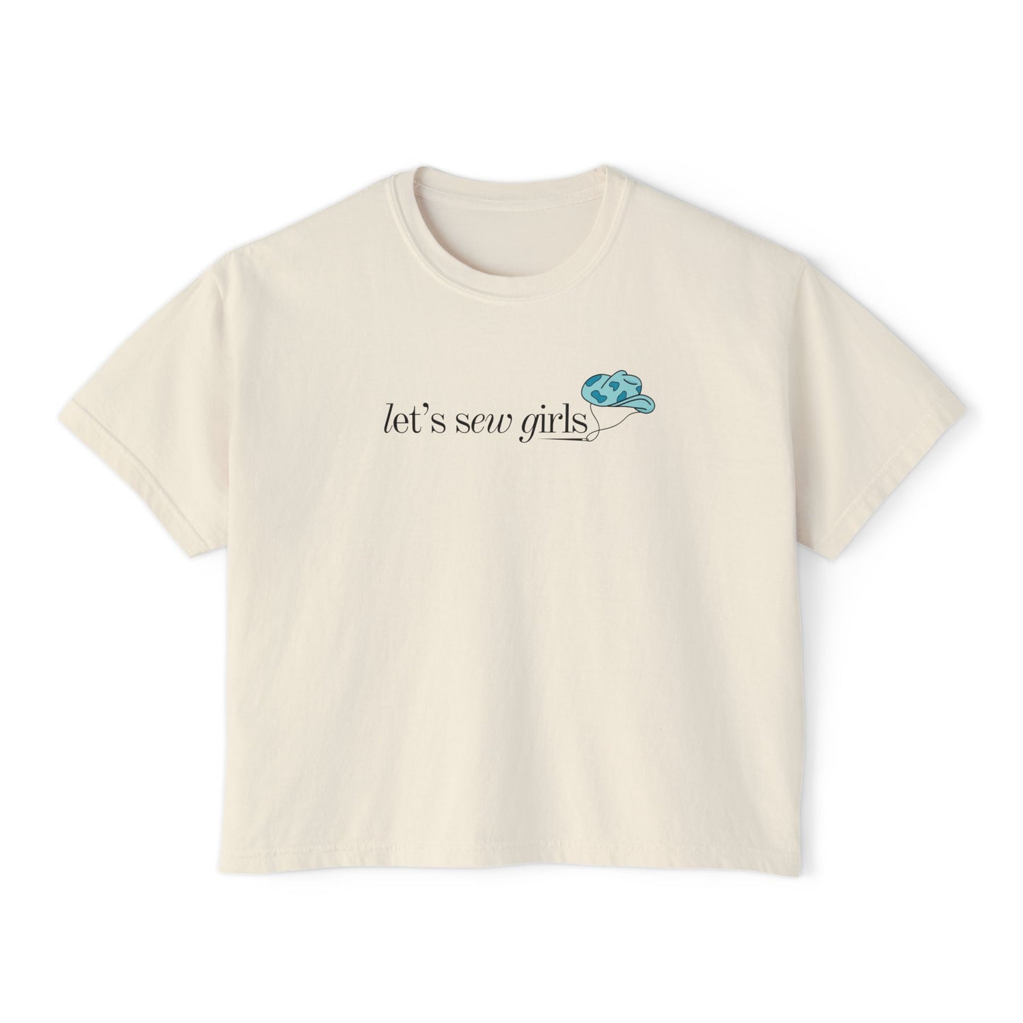 Let's Sew Girls Comfort Colors T Shirt