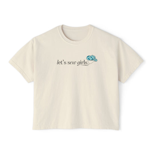 Let's Sew Girls Comfort Colors T Shirt