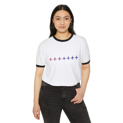 Take Flight Retro Ringer Tee