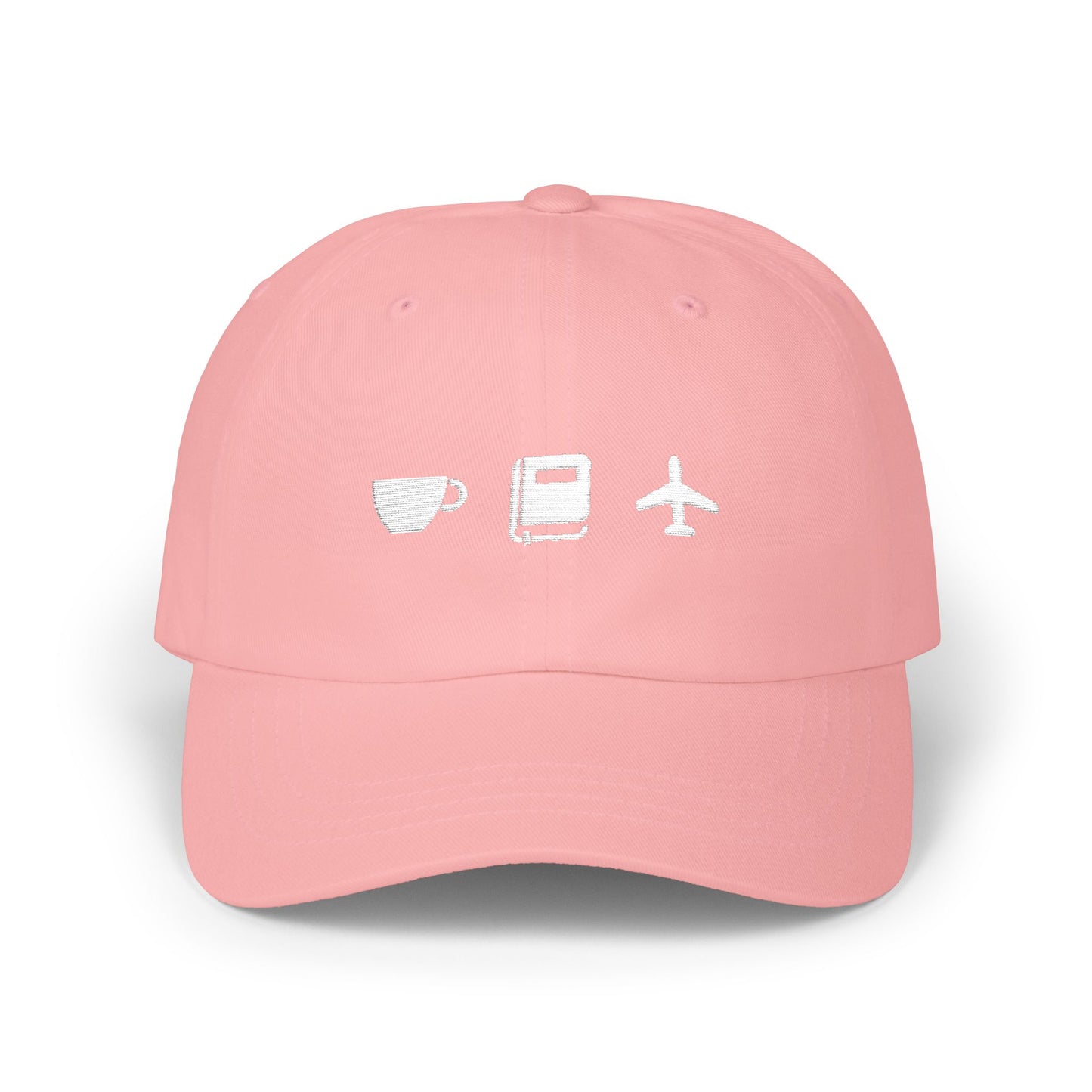 A Few of My Favorite Things Dad Hat | Coffee, Reading, Travel | Embroidery