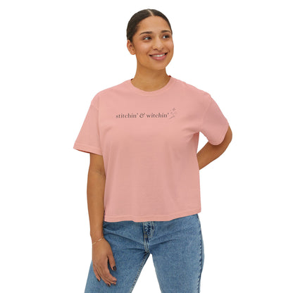 Stitchin' & Witchin' Comfort Colors Shirt