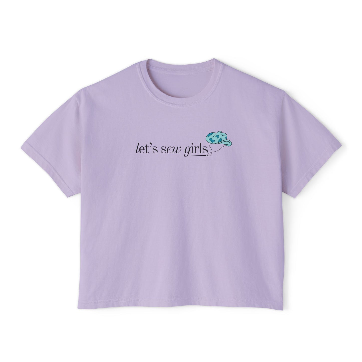 Let's Sew Girls Comfort Colors T Shirt
