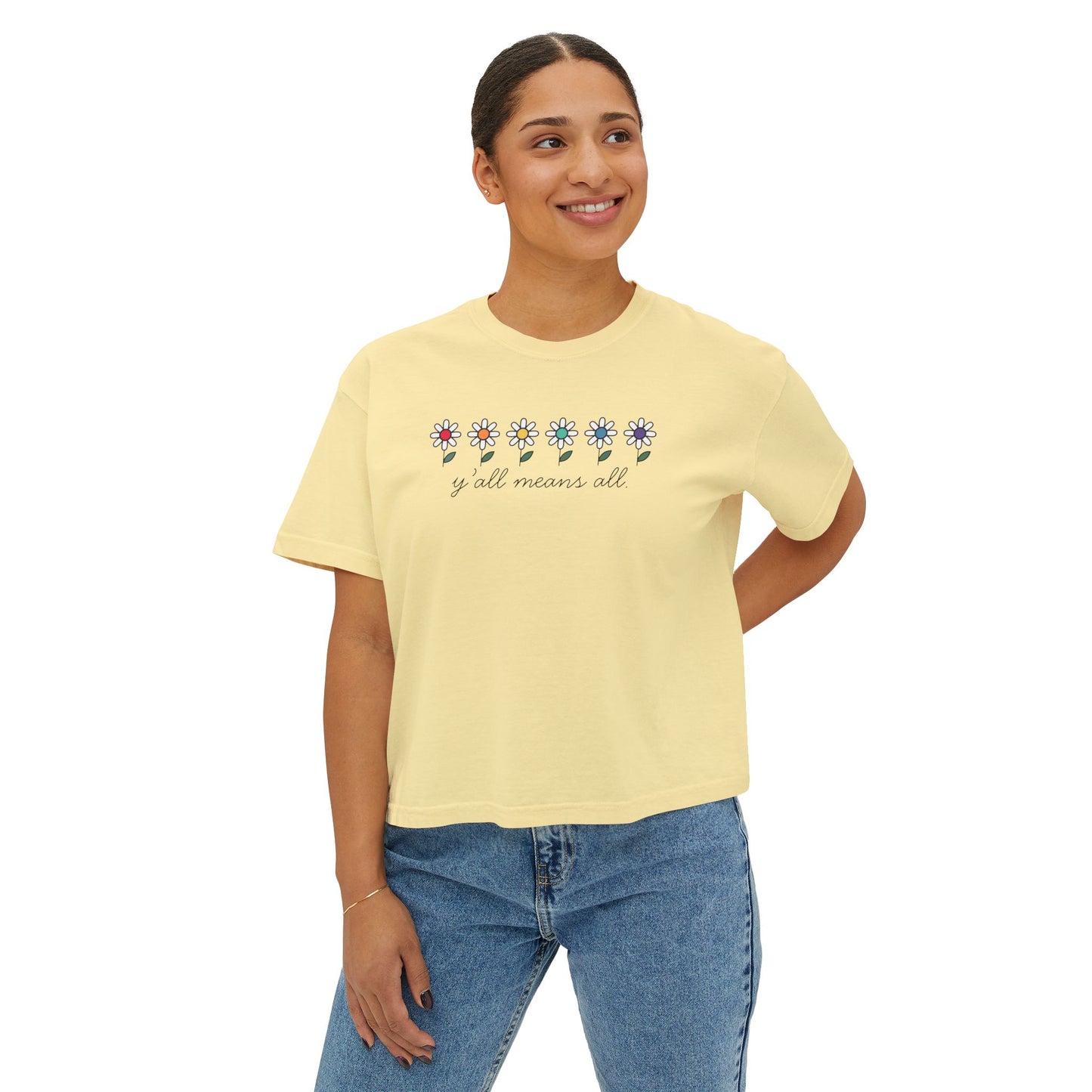 Y'all Means All  Comfort Colors Shirt