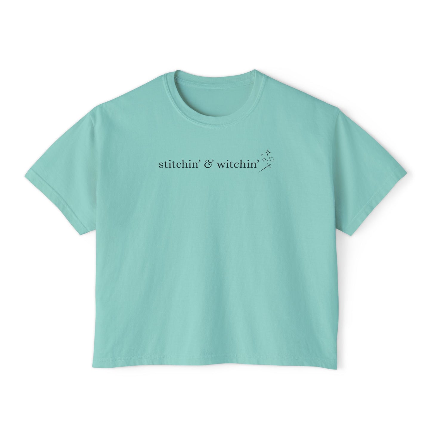 Stitchin' & Witchin' Comfort Colors Shirt