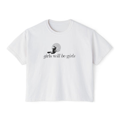 Girls Will Be Girls Witch Comfort Colors Shirt
