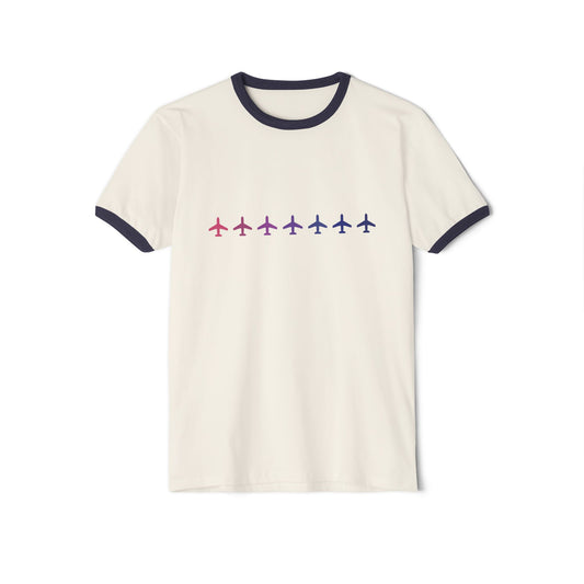 Take Flight Retro Ringer Tee