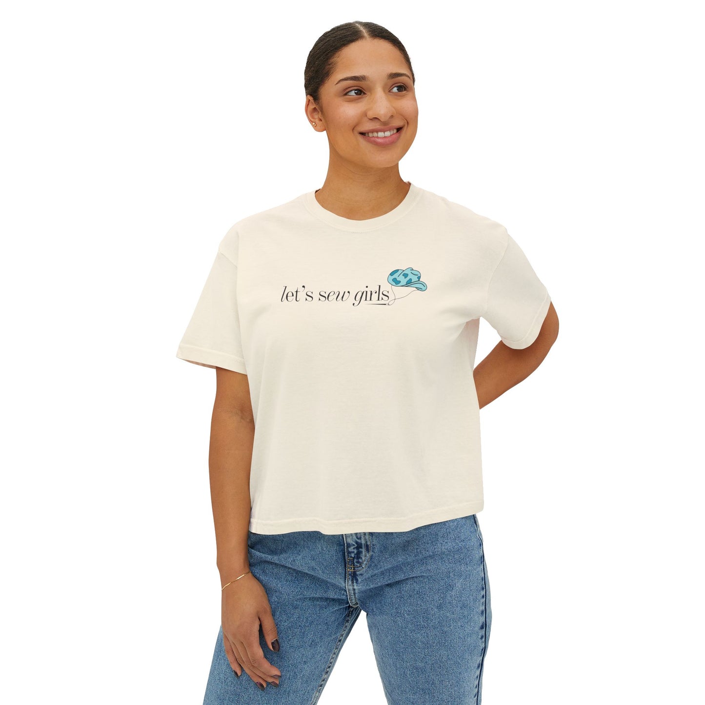 Let's Sew Girls Comfort Colors T Shirt