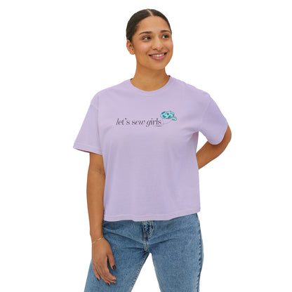 Let's Sew Girls Comfort Colors T Shirt