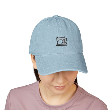 Let's Sew! | Sewing Machine Denim Dad Cap